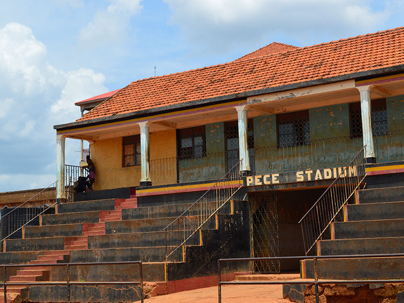 Pece War Memorial Stadium in Gulu