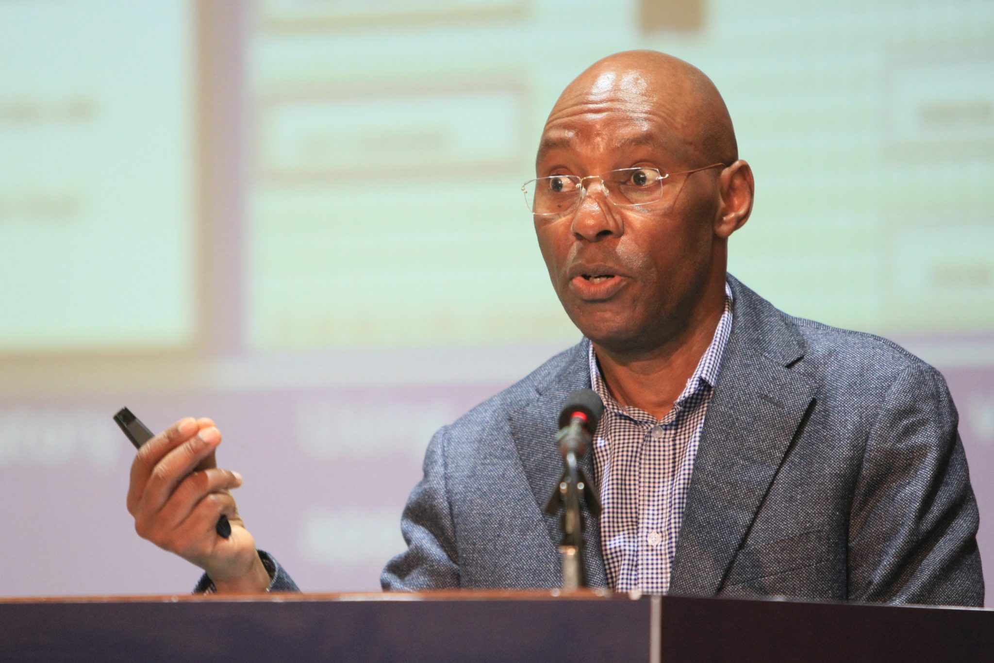 UCC executive director Godfrey Mutabazi. UCC has sanctioned a directive to revoke licences of TV stations that do not have sign language or subtitles effective January 2019 (FILE PHOTO)