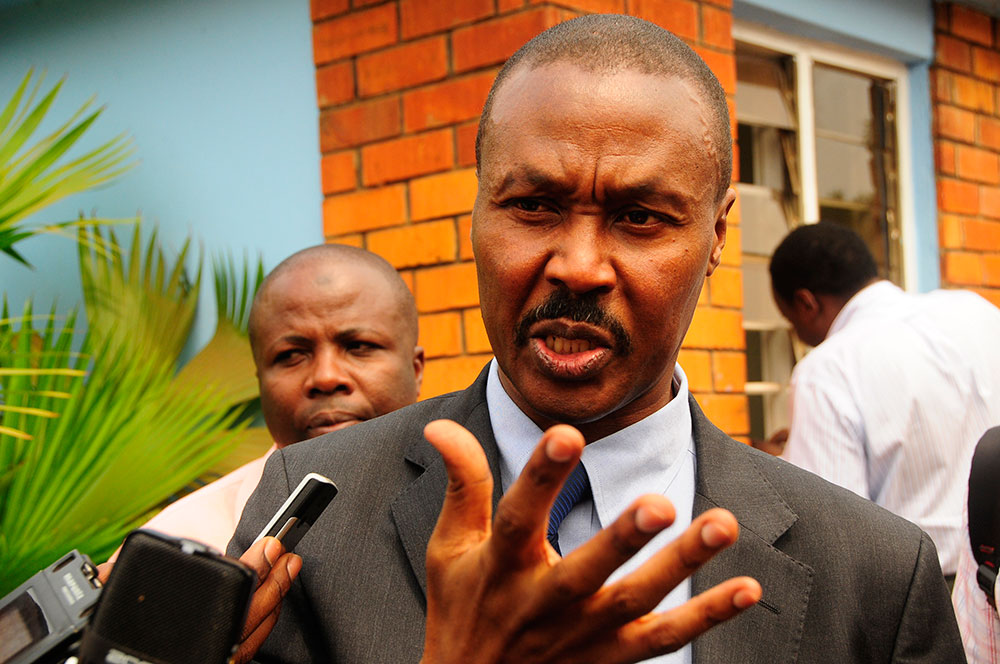 Former FDC President Gen. Mugisha Muntu