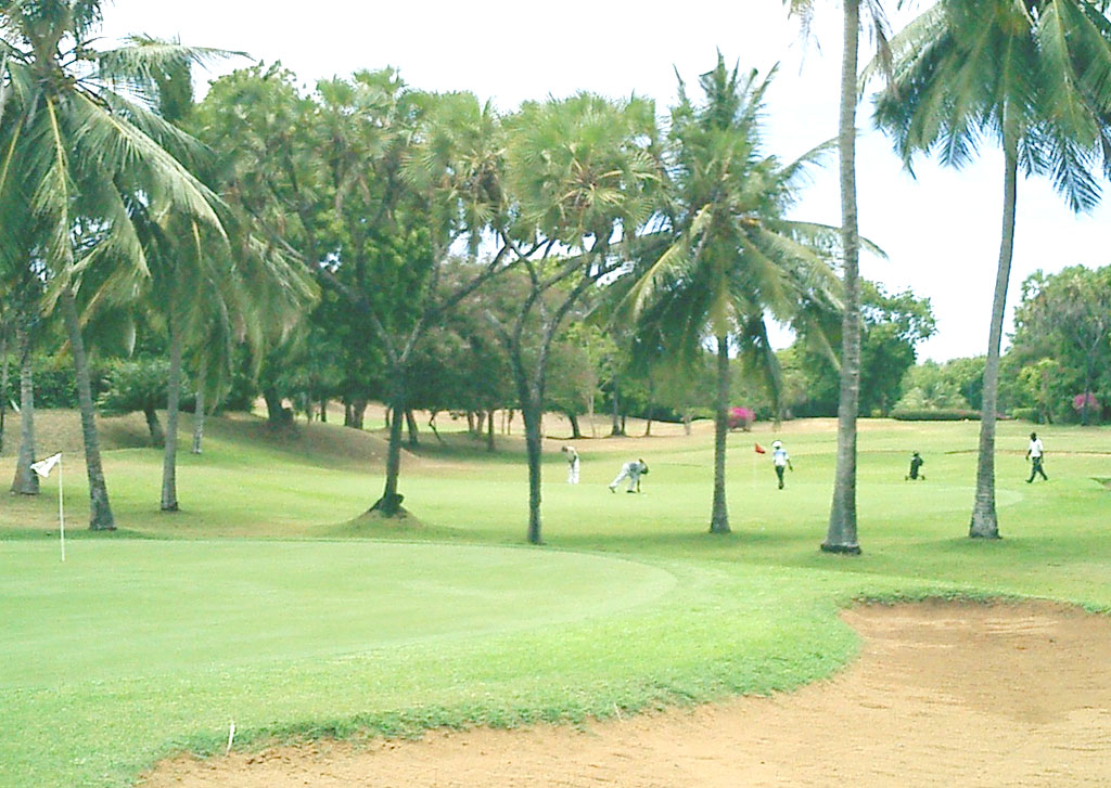 Nyali golf club in Mombasa 