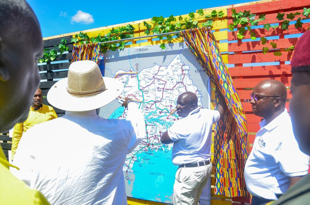 Preside Museveni launching the phase four of the national backbone infrastructure. (PHOTO/PML Daily).