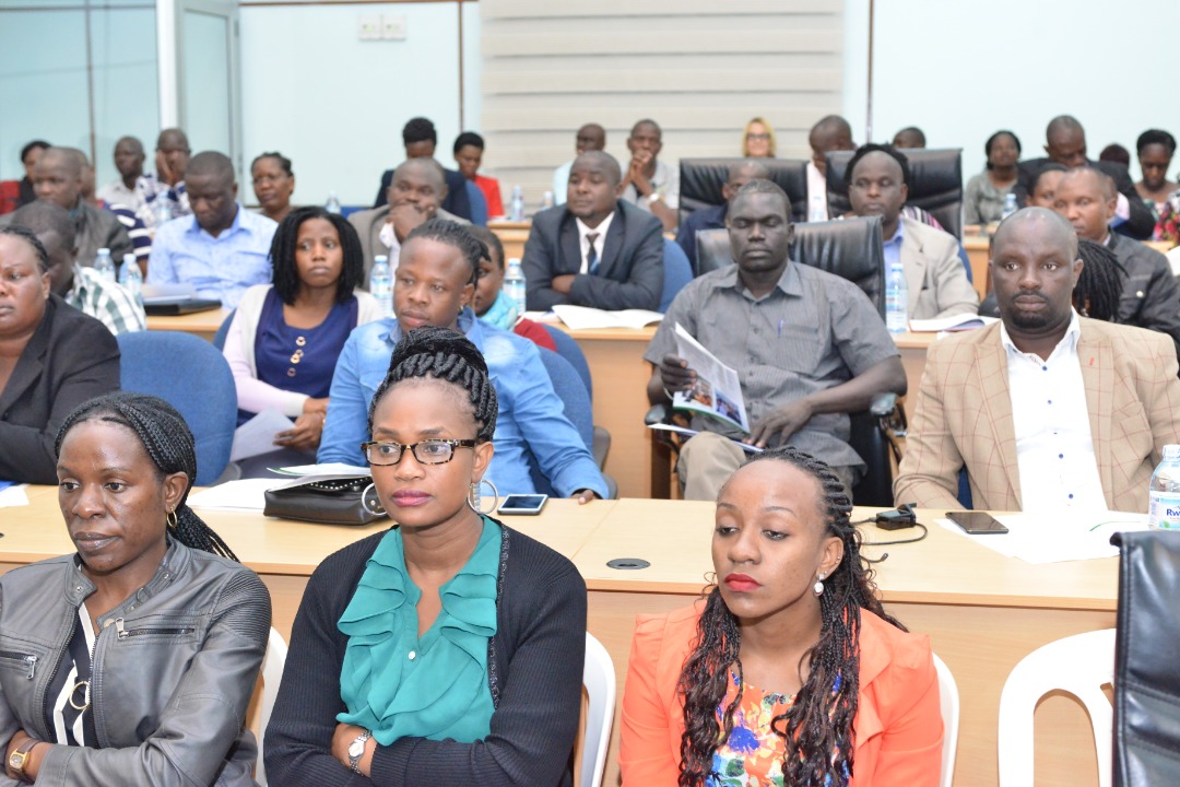 A section of the audience that turned up at the public at UMI premises (PHOTO /Abraham Mutalybwa)