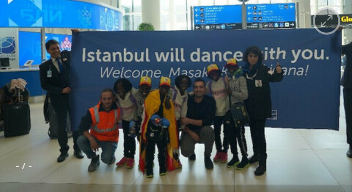 Six talented kids of Uganda-based dance group arrive in Istanbul to raise support for their education