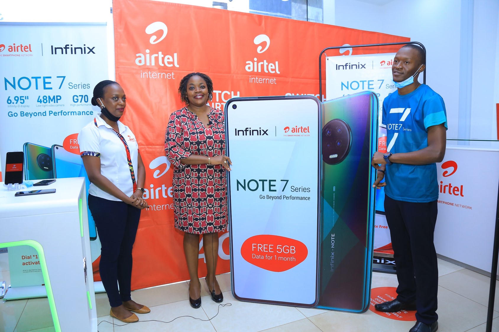 Airtel Uganda, Infinix launch new Infinix NOTE 7 - PML Daily