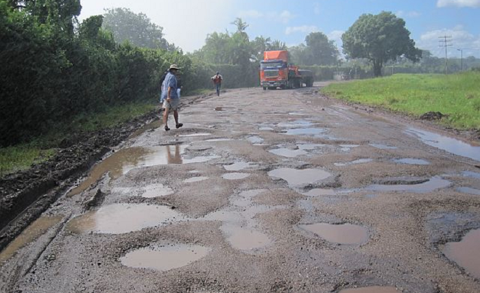 The Lira–Kamdini–Karuma Road, also known as the Karuma–Kamdini–Lira Road, is a road in the Northern Region of Uganda, connecting the town of Lira, in Lira District, with the towns of Kamdini and Karuma, both in Oyam District