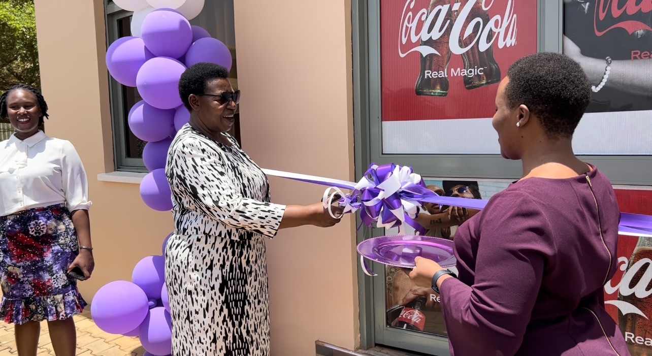 The room was officially opened by Miria Matembe, a former member of Parliament and a long serving advocate for women’s rights, who was the guest speaker at the women’s engagement session hosted by CCBU in celebration of International Women’s Day.