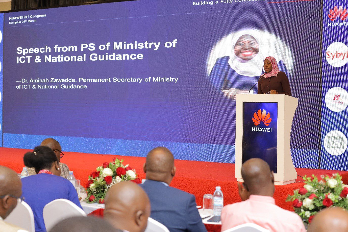 Dr. Amina Zawedde, Permanent Secretary Ministry of ICT and National guidance 