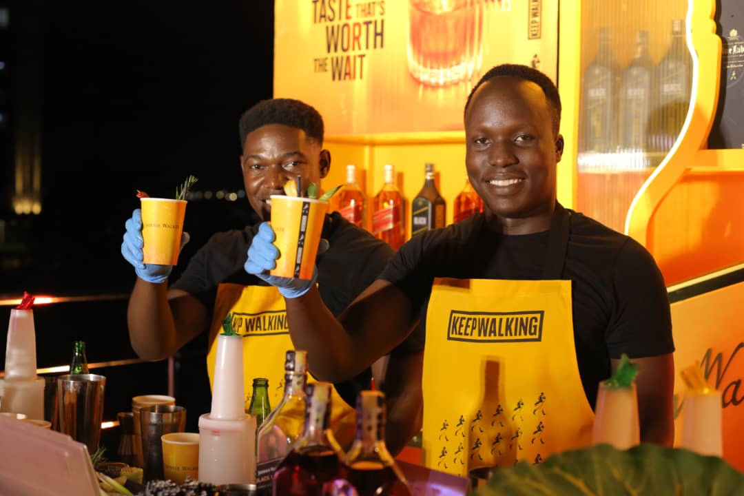 Johnnie Walker Uganda took the celebrations a notch higher by offering Bottle Turn Up services and activations for whisky lovers around the city with activations at Dice Lounge & bar and at NRG Radio.