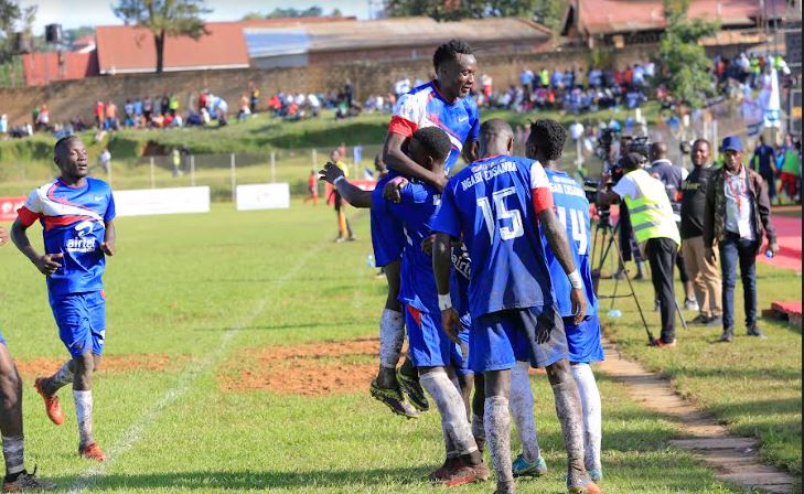 •Ngabi Nsamba wins the first game against Nkima with 3- 1 Score in Football. 