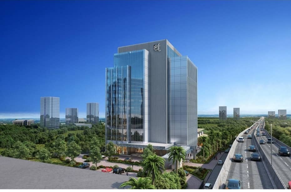 The artistic impression of the Pearl Business Park, Ruparelia Group’s upcoming project that will massively change the Kampala skyline (PHOTO/Courtesy).