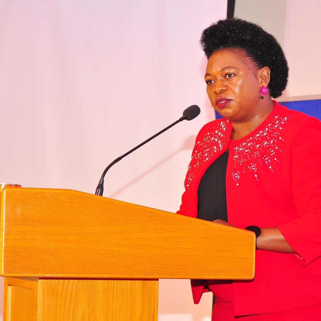 State Minister for Trade, Hon. Harriet Ntabazi (PHOTO/Courtesy)