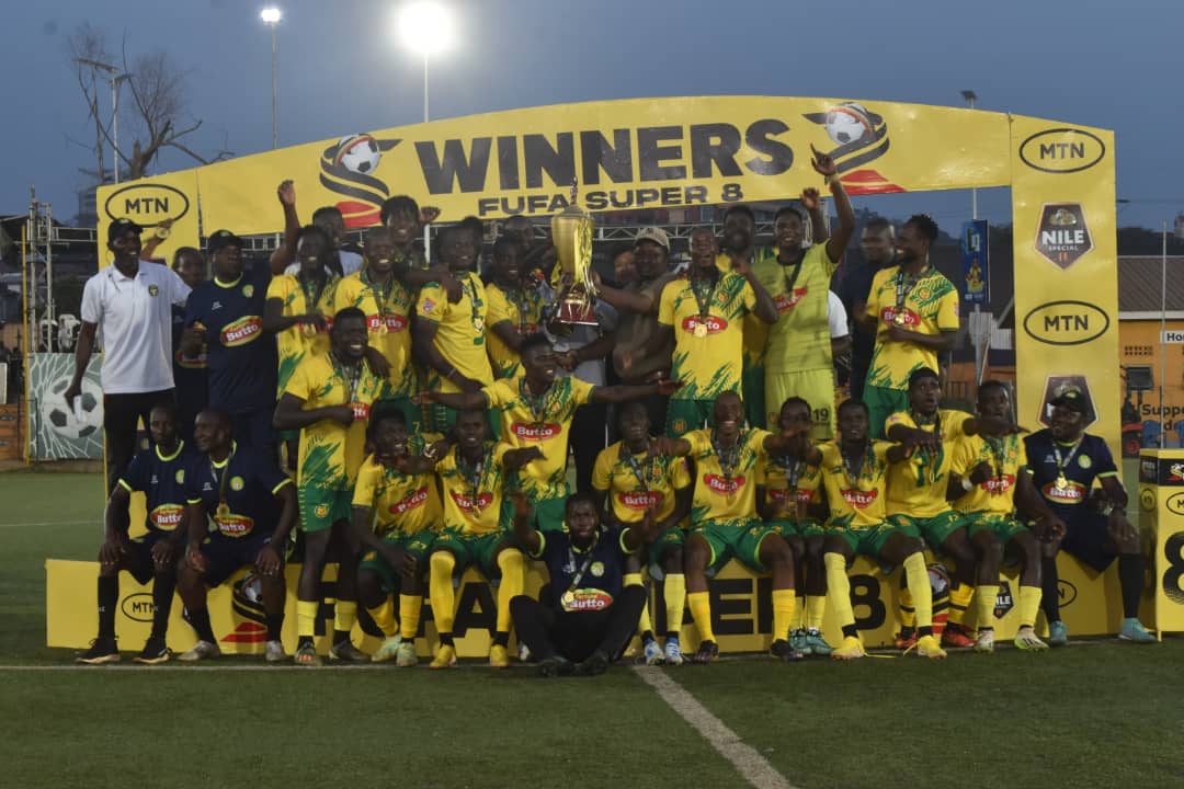 BUL FC claimed their first-ever Fufa Super 8 trophy after overcoming URA on penalties following a goalless stalemate at the MTN Omondi stadium, Lugogo.