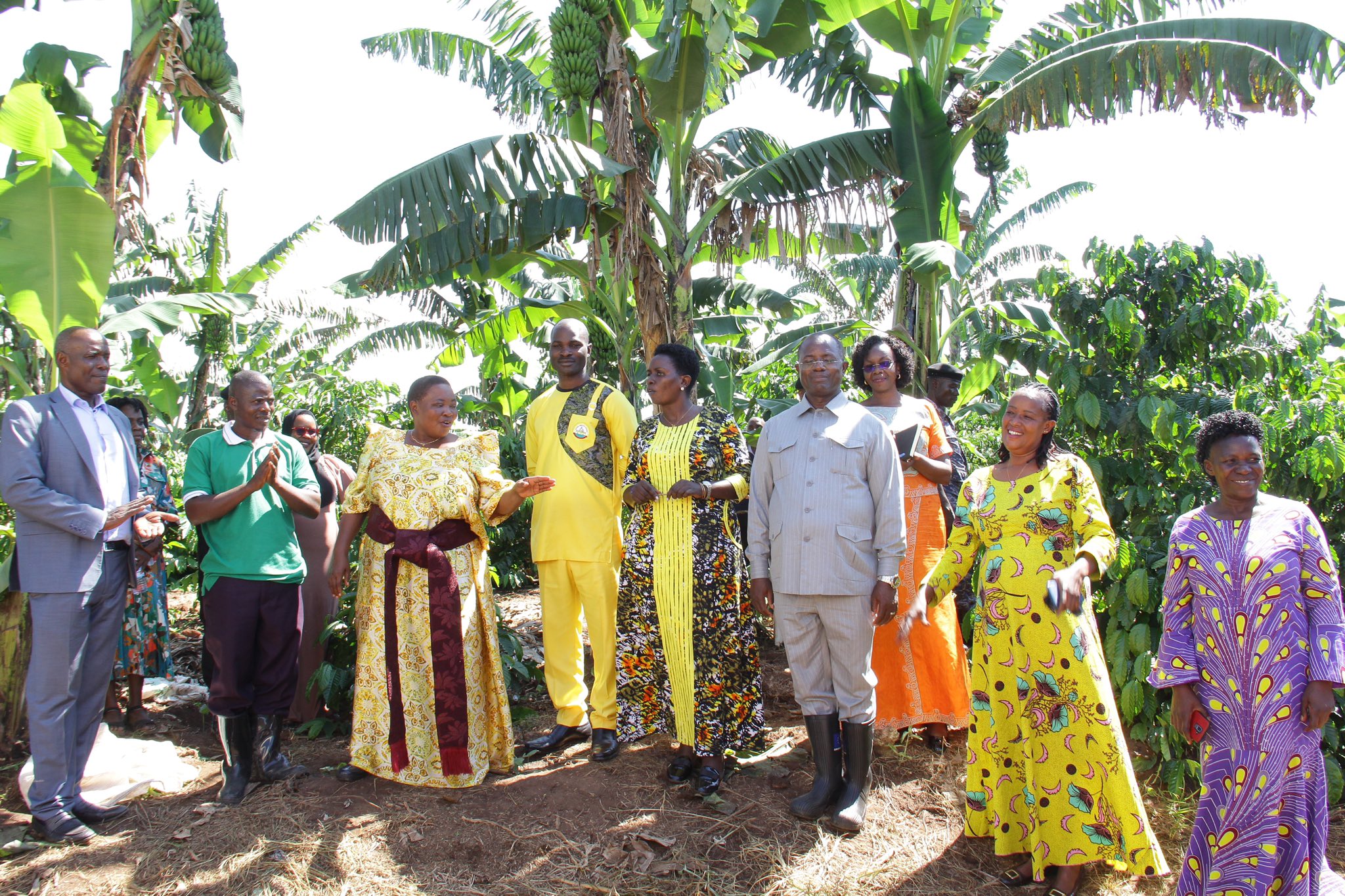 Rt. Hon Robinah Nabbanja for taking the initiative of taking closer and translating the president’s message on wealth creation to the grass root communities.