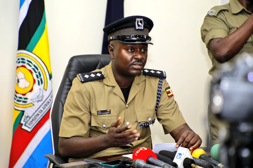 Luke Owoyesigyire, Deputy Public Relations Officer for Kampala Metropolitan Police.