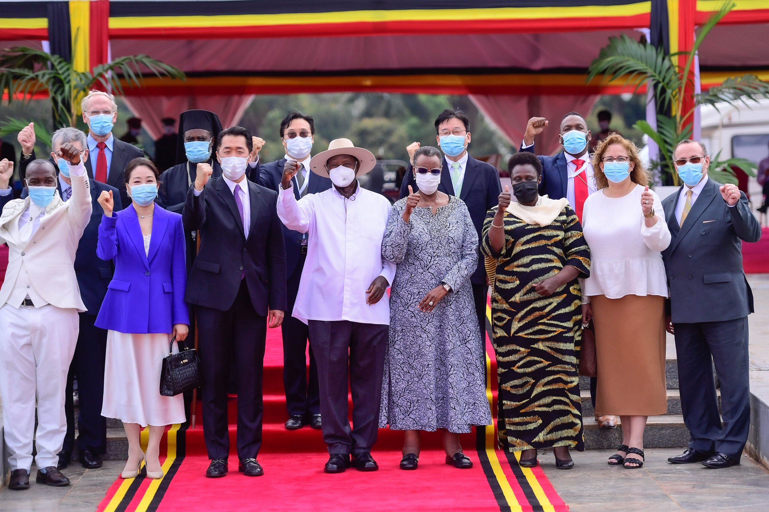 President Museveni made the remarks today during the first-ever Inter Religious Family festival at Kololo Ceremonial Grounds.