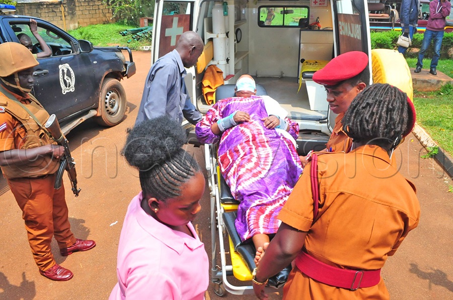 Molly Katanga was charged and denied bail despite arriving at hospital in an ambulance