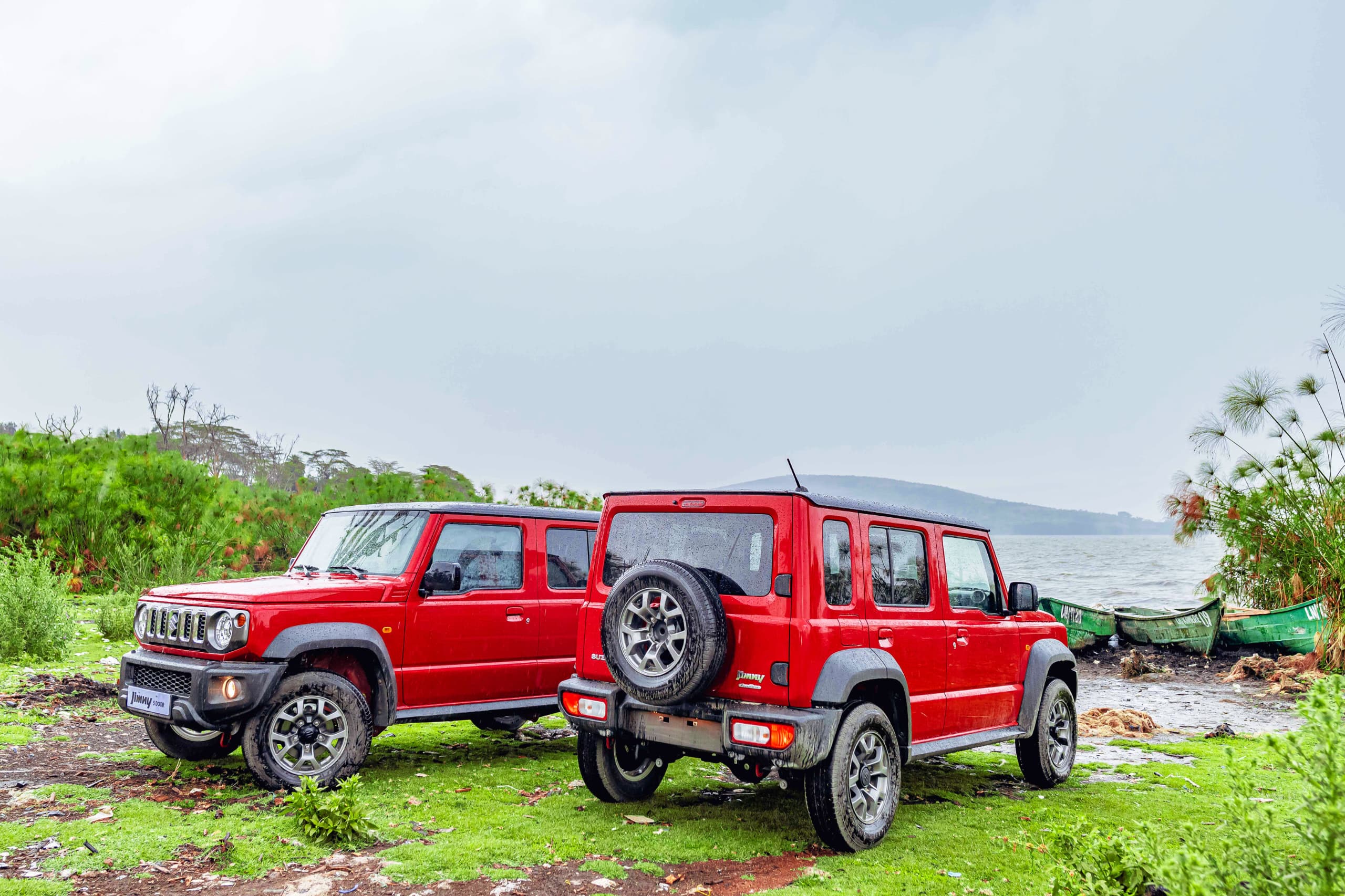 The Suzuki Jimny: a rugged and versatile vehicle ready for adventure, featuring a robust exterior design, ample ground clearance, and a reliable 4WD system, making it the perfect companion for any terrain.