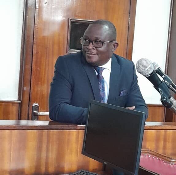 Balondemu in the dock at Buganda Road Chief Magistrate’s Court (PHOTO/Henry Jjemba)