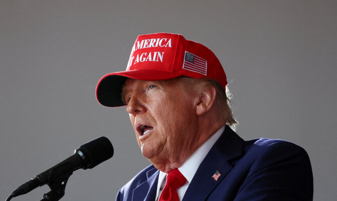 Republican presidential nominee and former US President Donald Trump speaks during a rally in Juneau, Wisconsin, US, October 6, 2024. (IMAGE: Courtesy | theKR Media)