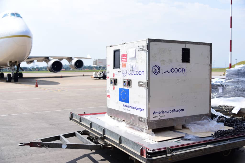 A shipment of Mpox vaccines arrives at Entebbe Airport, a crucial step in Uganda's fight against the outbreak