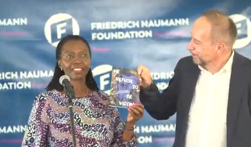 Martha Karua Speaks at the Nairobi Launch of Sam Mugumya's Poetry Collection